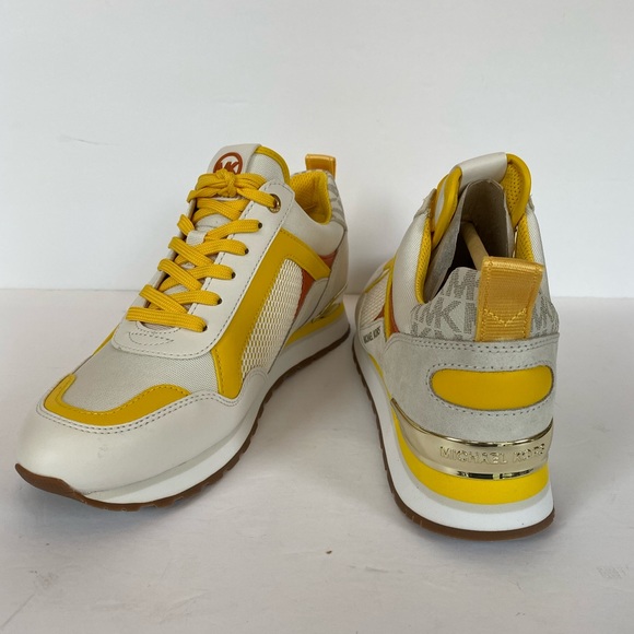 MICHAEL KORS Wilma Trainer Canvas sneaker Size:7.5 - Picture 9 of 12